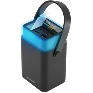 پاوربانک پاورولوژی HALO BEAM توان 65 وات ظرفیت 40000 میلی آمپر