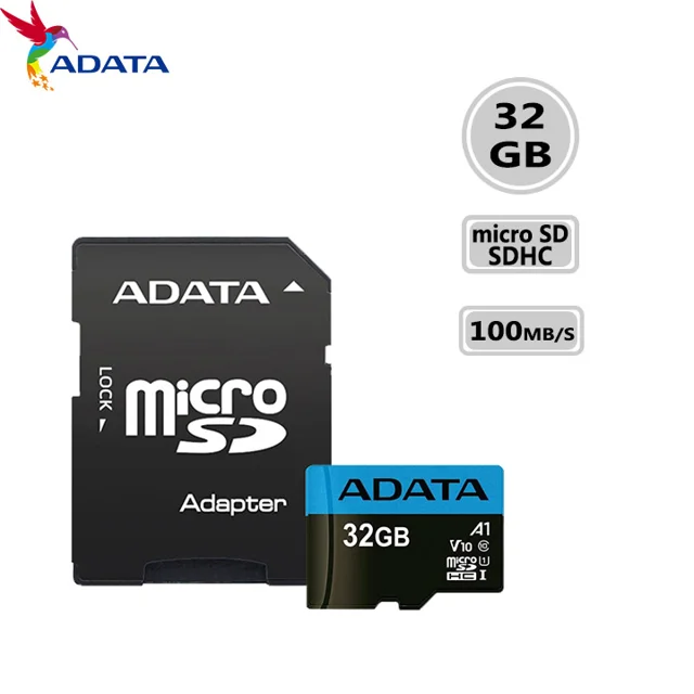کارت حافظه میکرو مدل Adata Premier microSDHC ظرفیت 32 گیگابایت ای دیتا سرعت 100MBps