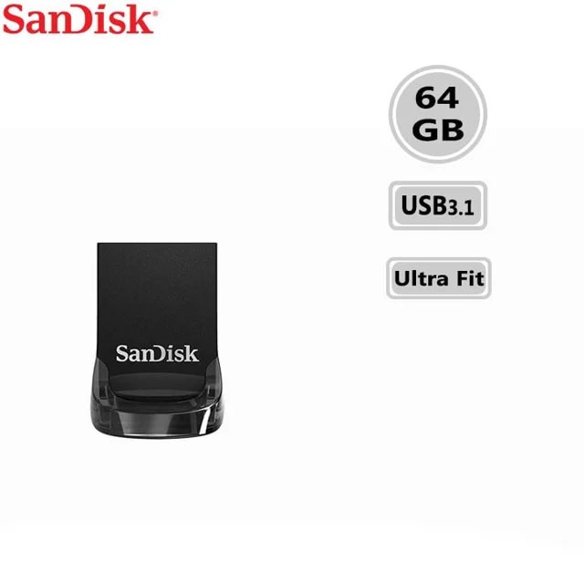 فلش مموری USB3.1 سن دیسک 64 گیگابایت مدل SanDisk Ultra Fit